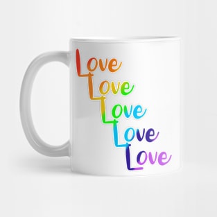 Love Love Love Love Love Mug